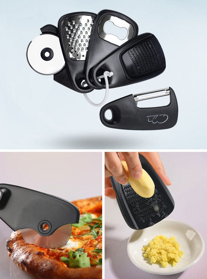 6-Piece Stackable Kitchen Gadget Set