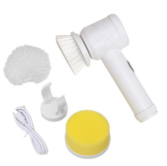 5-in-1 Electric Cleaning Brush – Multi-Purpose Scrub & Cleaning Tool