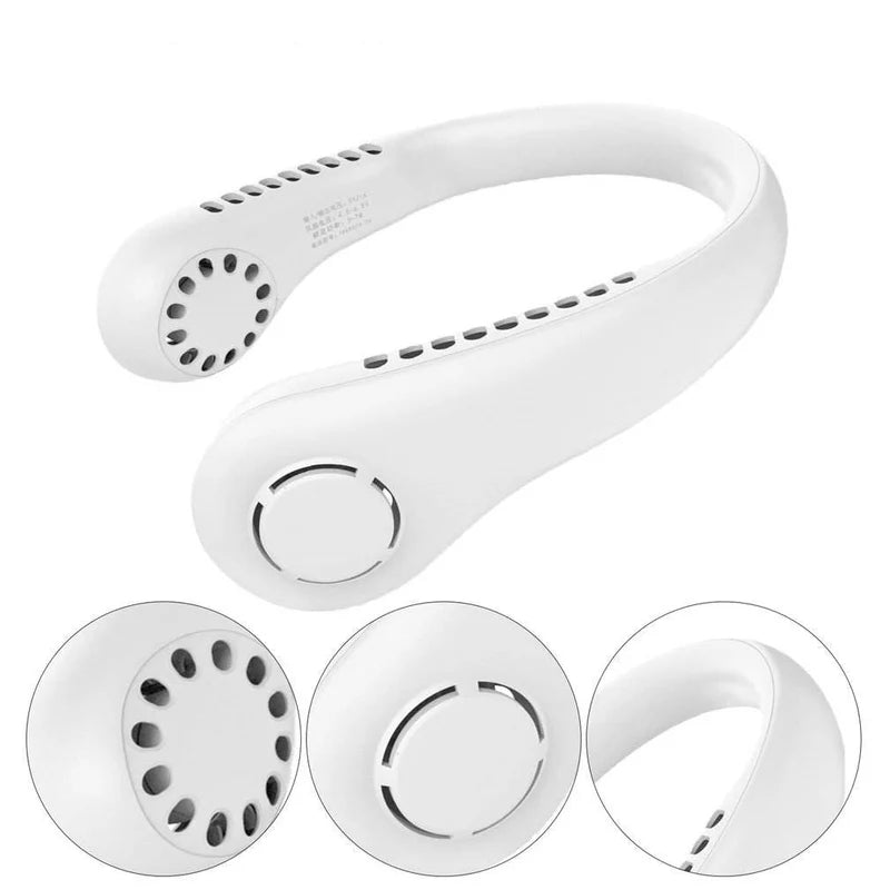 Hands-Free Neck Fan – Portable Cooling Solution