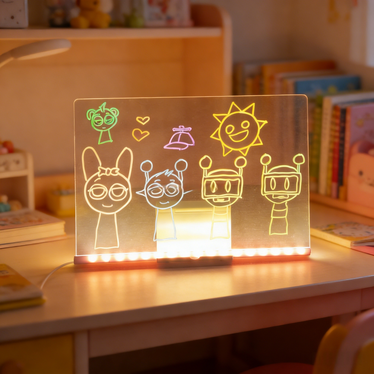 Magic LED Drawing Board – Light-Up Tracing & Sketching Board