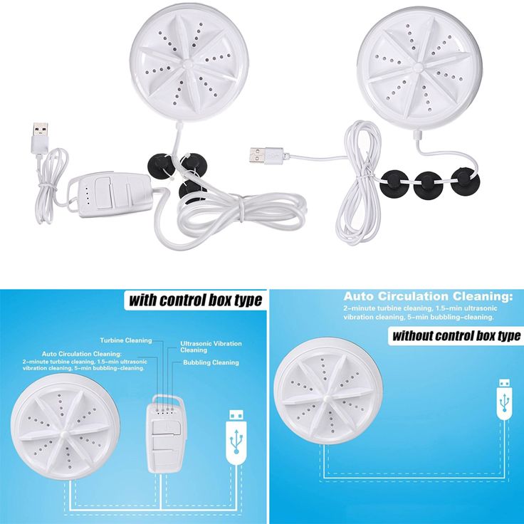 2-in-1 Mini Portable Washing Machine
