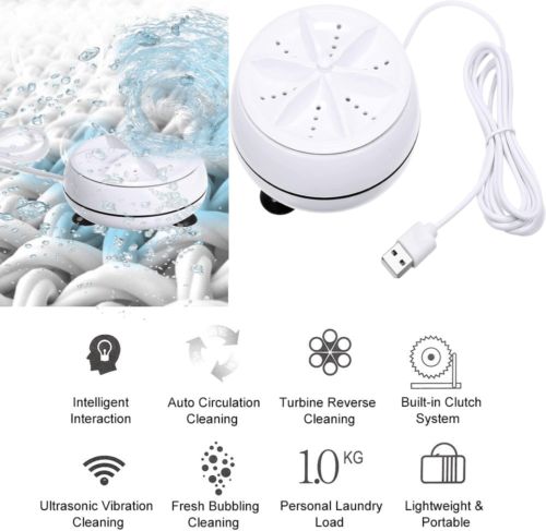 2-in-1 Mini Portable Washing Machine