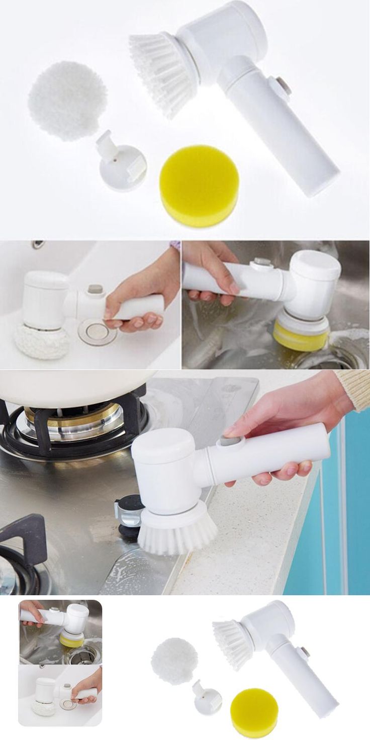 5-in-1 Electric Cleaning Brush – Multi-Purpose Scrub & Cleaning Tool