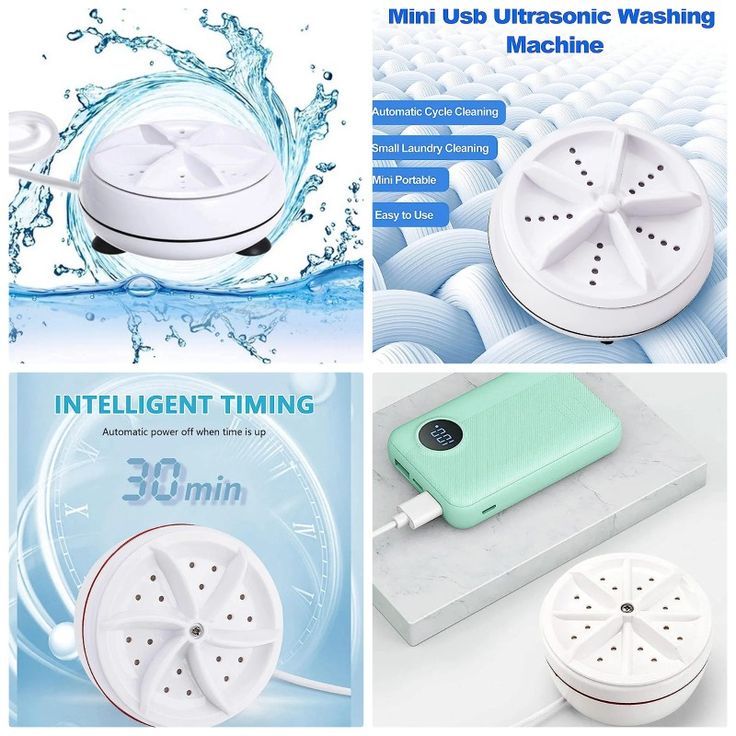 2-in-1 Mini Portable Washing Machine