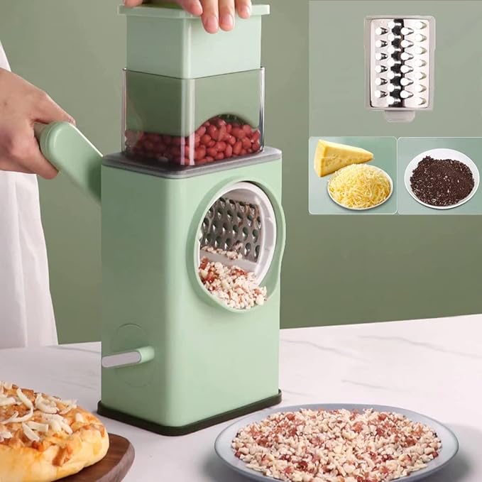 Stainless Steel Rotary Vegetable Cutter