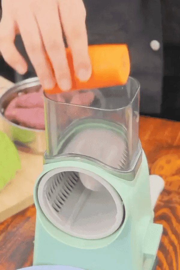 Stainless Steel Rotary Vegetable Cutter