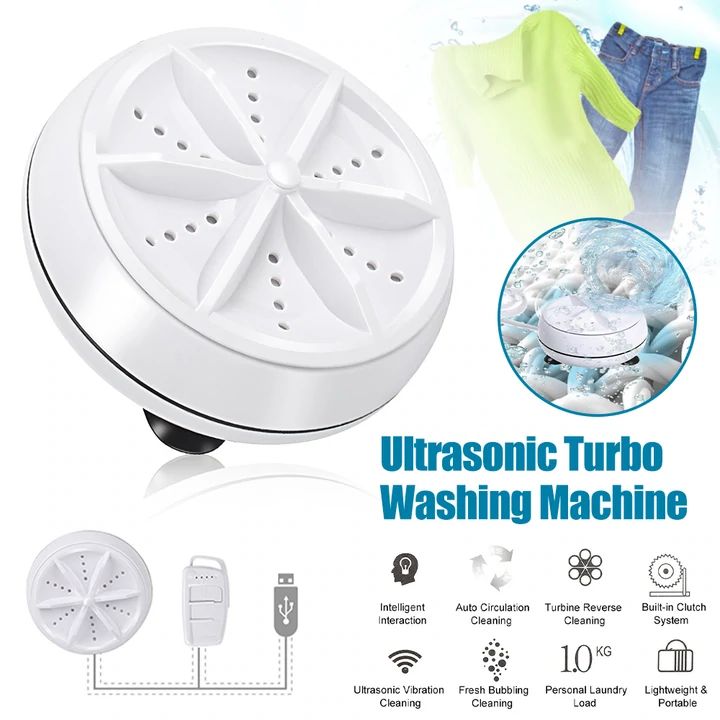 2-in-1 Mini Portable Washing Machine