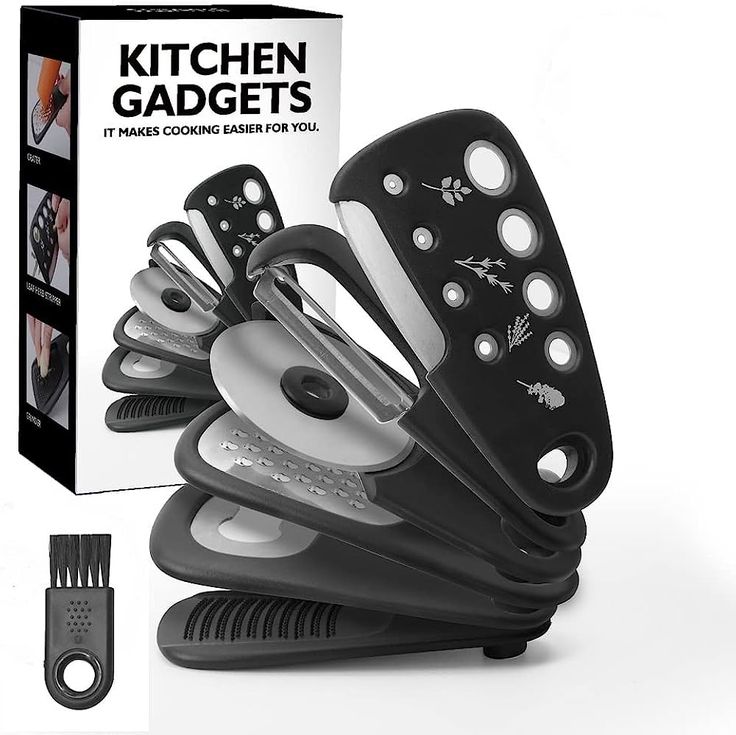 6-Piece Stackable Kitchen Gadget Set