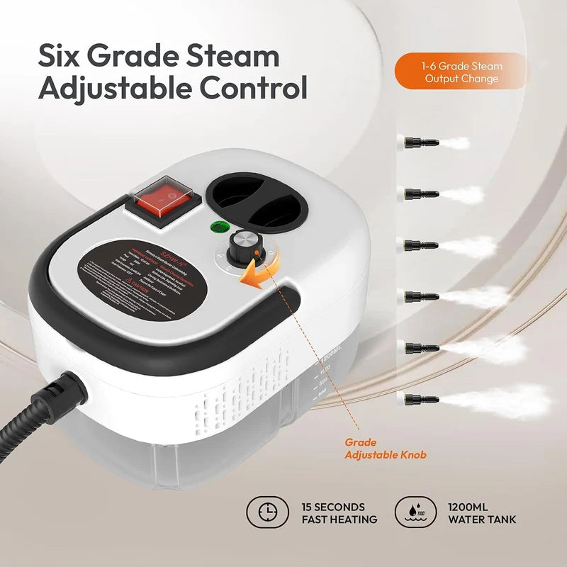 Portable Steam Cleaner – Handheld Multi-Surface Cleaning Machine