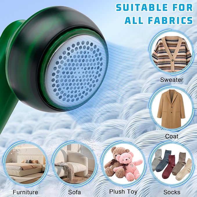 Rechargeable Fabric Lint Remover – Electric Clothes Shaver
