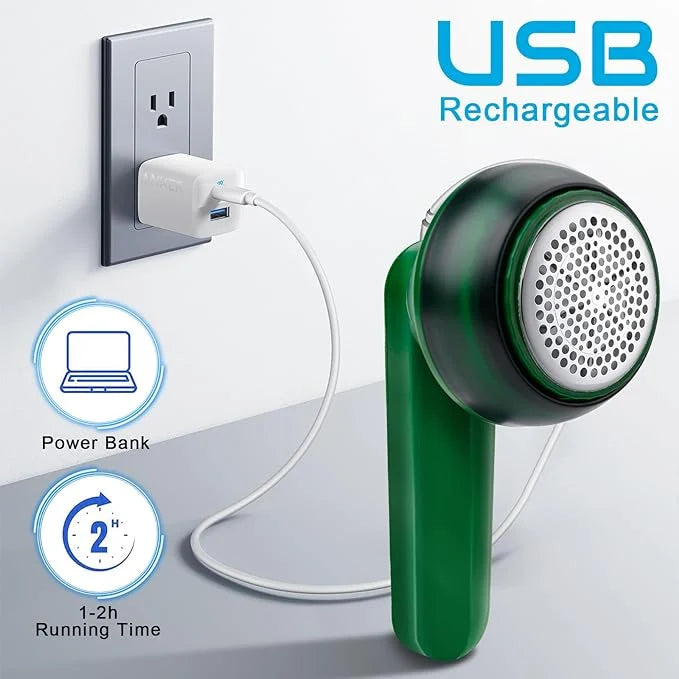 Rechargeable Fabric Lint Remover – Electric Clothes Shaver