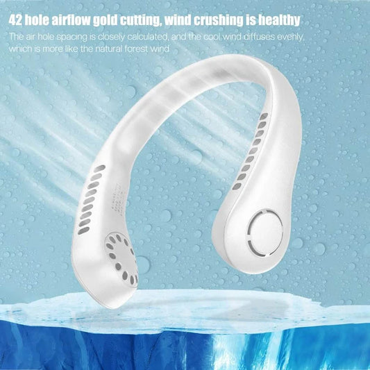 Hands-Free Neck Fan – Portable Cooling Solution
